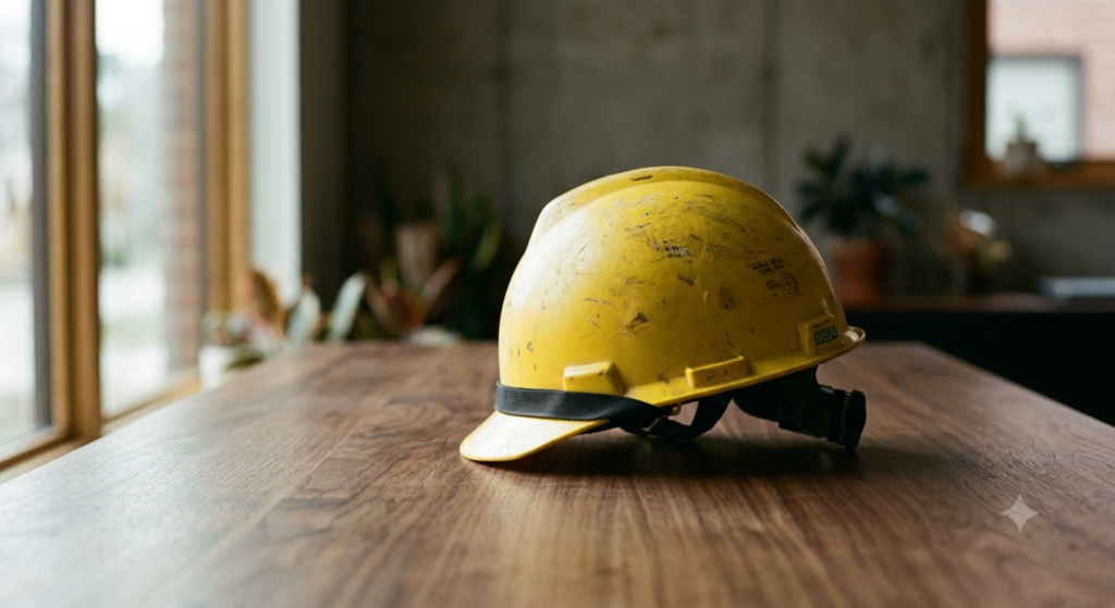 Yellow hard hat on wooden table, MULTI-STATE TAX, MULTI-STATE, CPA FIRM, SPECIALIST, TAX STRATEGY ADVISOR